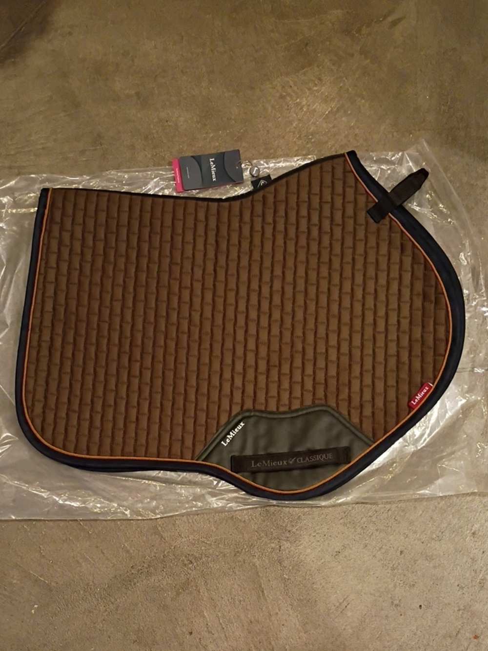 LeMieux Suede Close Contact Saddle Pad